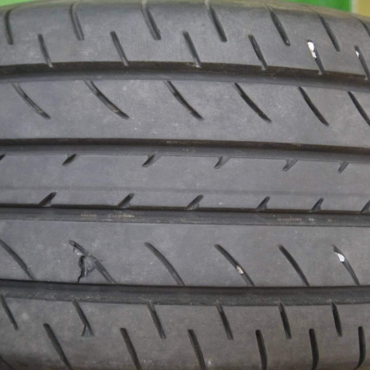 [送料無料]バリ溝！22年！キレイ！9.5分★トヨタ 30系 アルファード ヴェルファイア 純正 225/45R18 ダンロップ LE MANSV  18インチ PCD114.3/5H★3092206Hノ