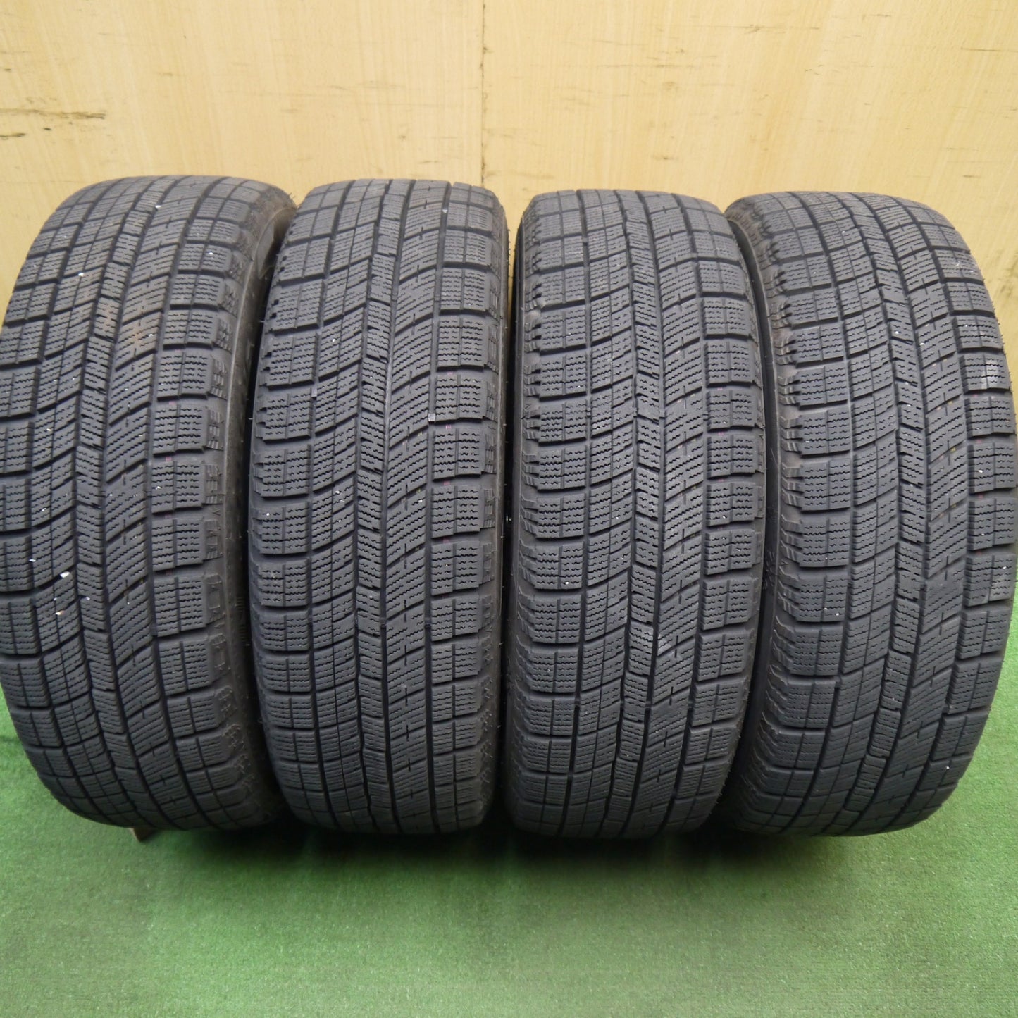 [送料無料] バリ溝！21年！9分★スタッドレス 185/60R15 ナンカン アイスアクティバ AW-1 ZACK JP-110 MONZA ザック 15インチ PCD100/4H★5040802Hス