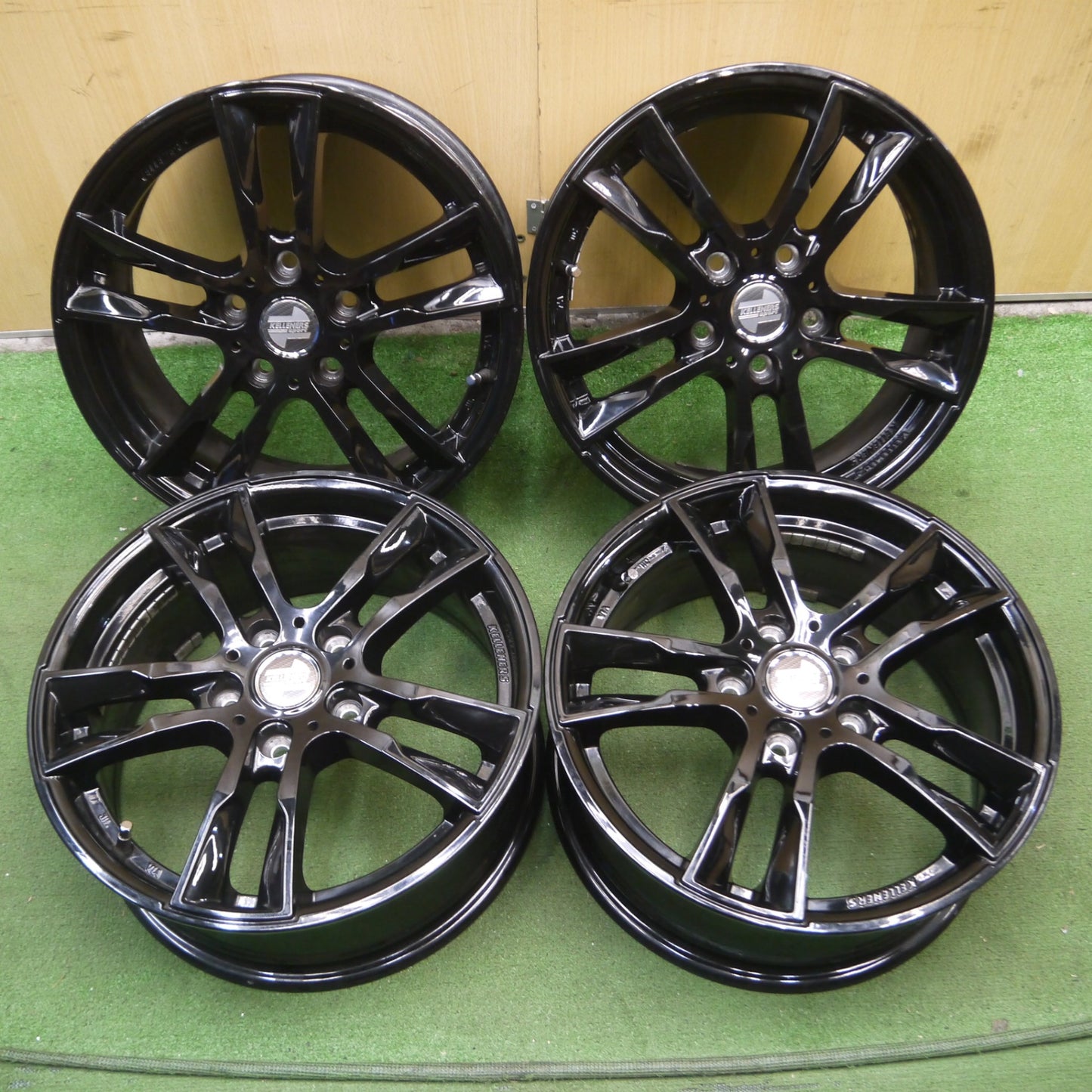 *送料無料* 4本価格★KELLENERS SPORT ケレナーズ スポーツ 16インチ ホイール 16×6.5J PCD112/5H★4051408Hホ