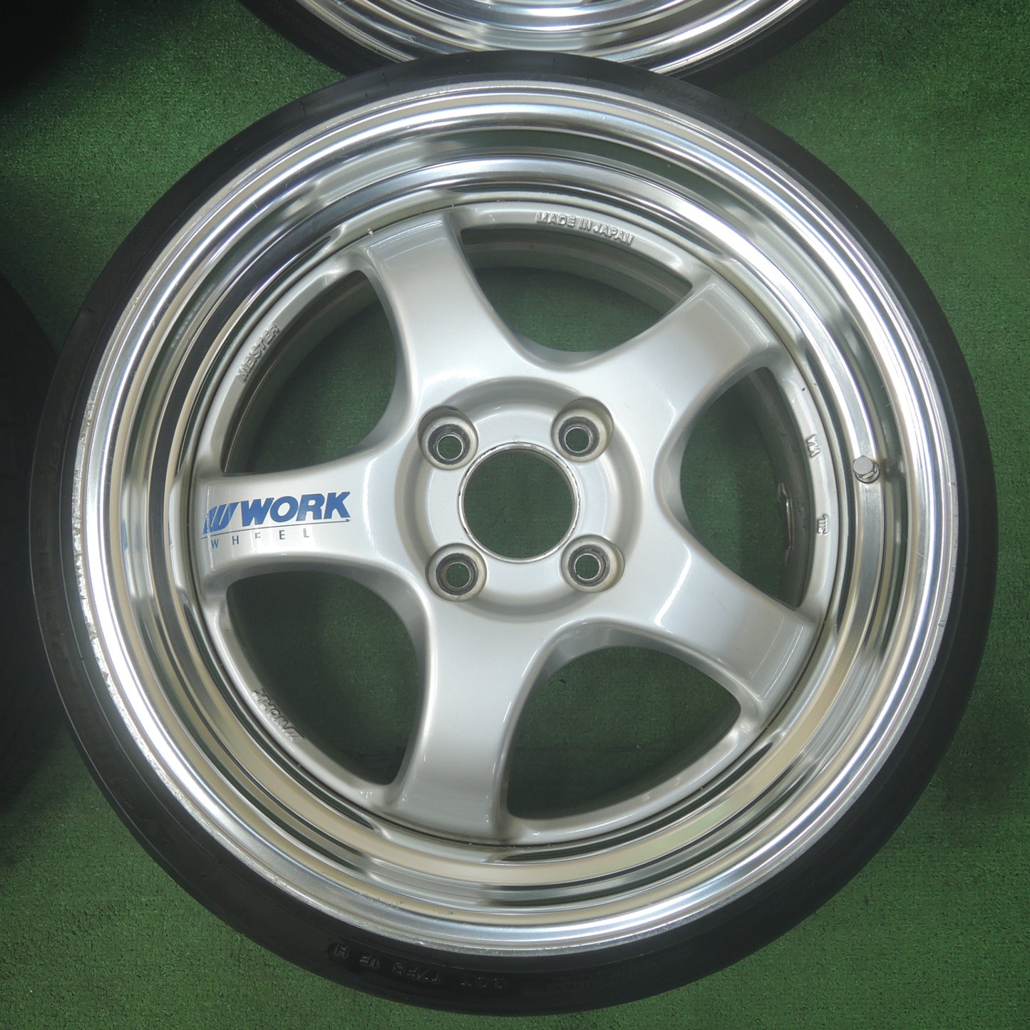 *送料無料* 4本価格！21年★WORK MEISTER MST-S1R 165/40R16 ハンコック ベンタス プライム3 ワーク マイスター 16インチ PCD100/4H★4042401KMノ