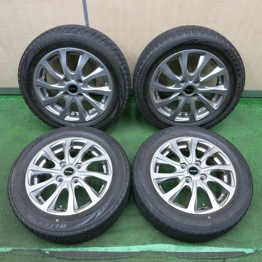 *送料無料* キレイ★スタッドレス 155/65R14 ブリヂストン ブリザック VRX BALMINUM バルミナ 14インチ PCD100/4H★4032702NJス