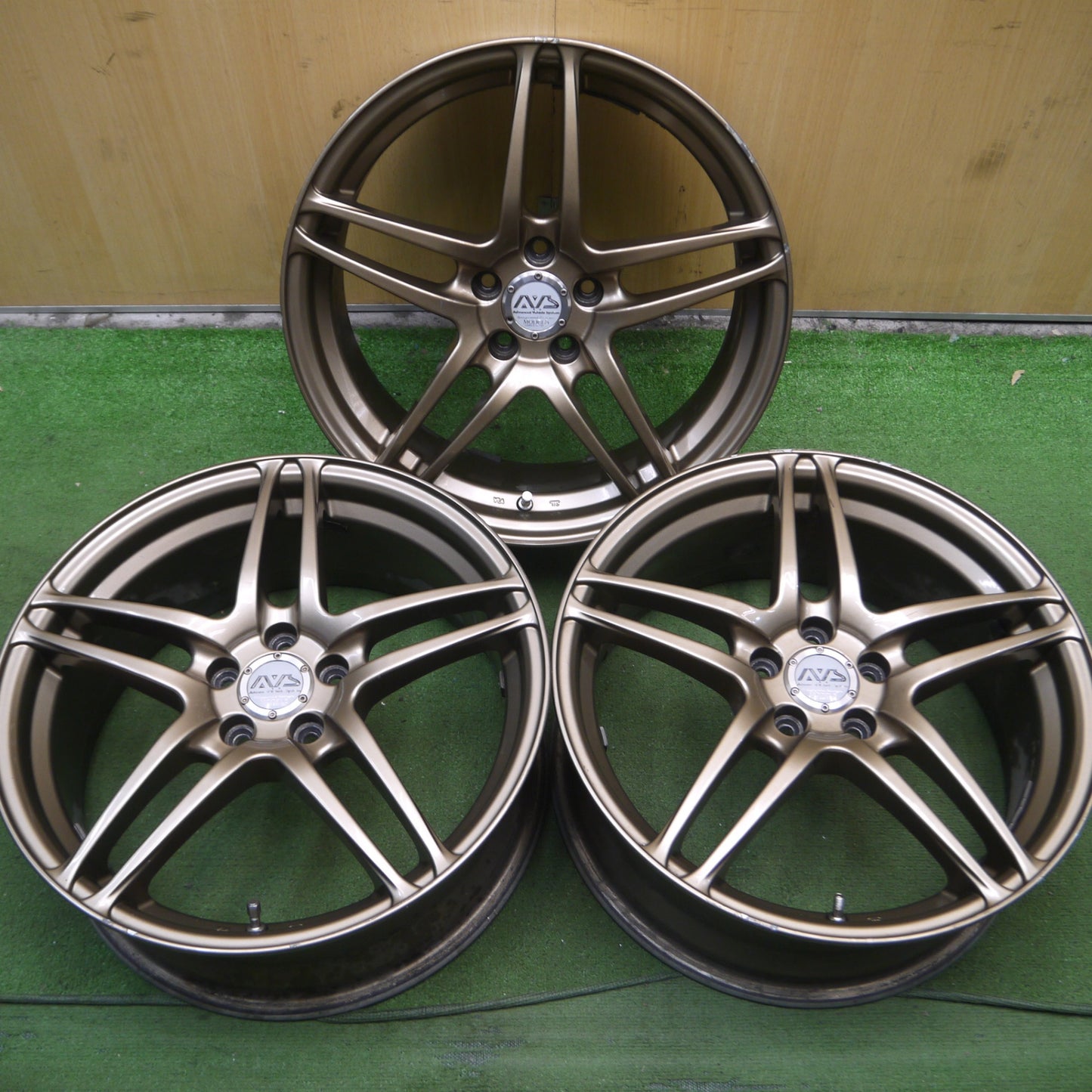 *送料無料* 3本価格★AVS MODEL5 ホイール 17インチ 17×7JJ モデル5 PCD100/5H★4052405Hホ