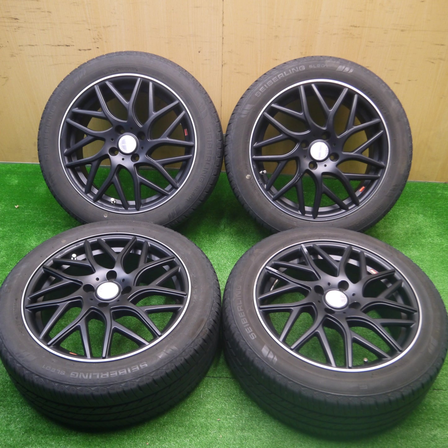 *送料無料* 4本価格！20年★Lehrmeister レアマイスター 185/55R16 セイバーリング SL201 16インチ PCD100/4H★4082107Hノ