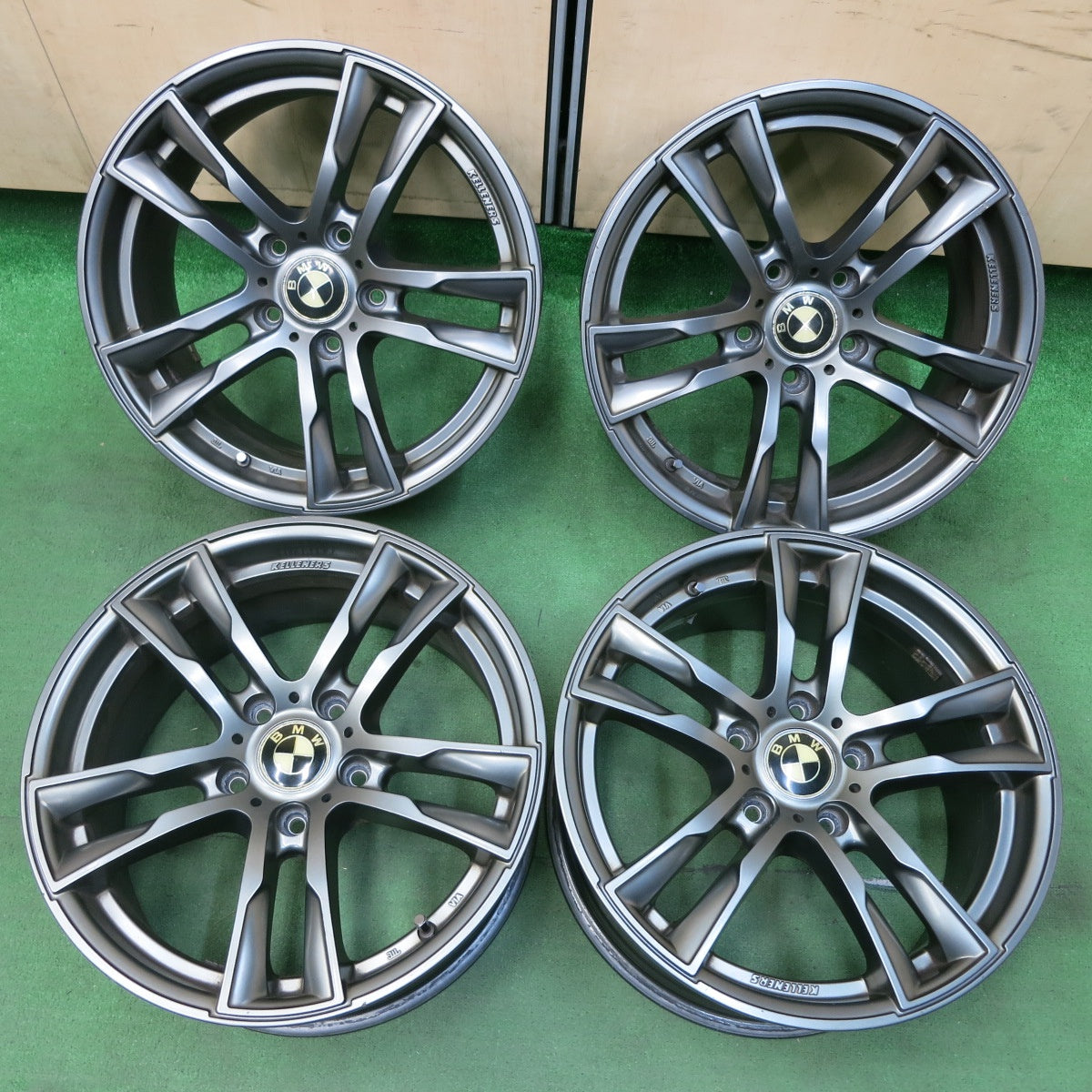 [送料無料] 4本価格★BMW 等 KELLENERS ケレナーズ 17インチ ホイール 17×8J PCD120/5H★4102908SYホ