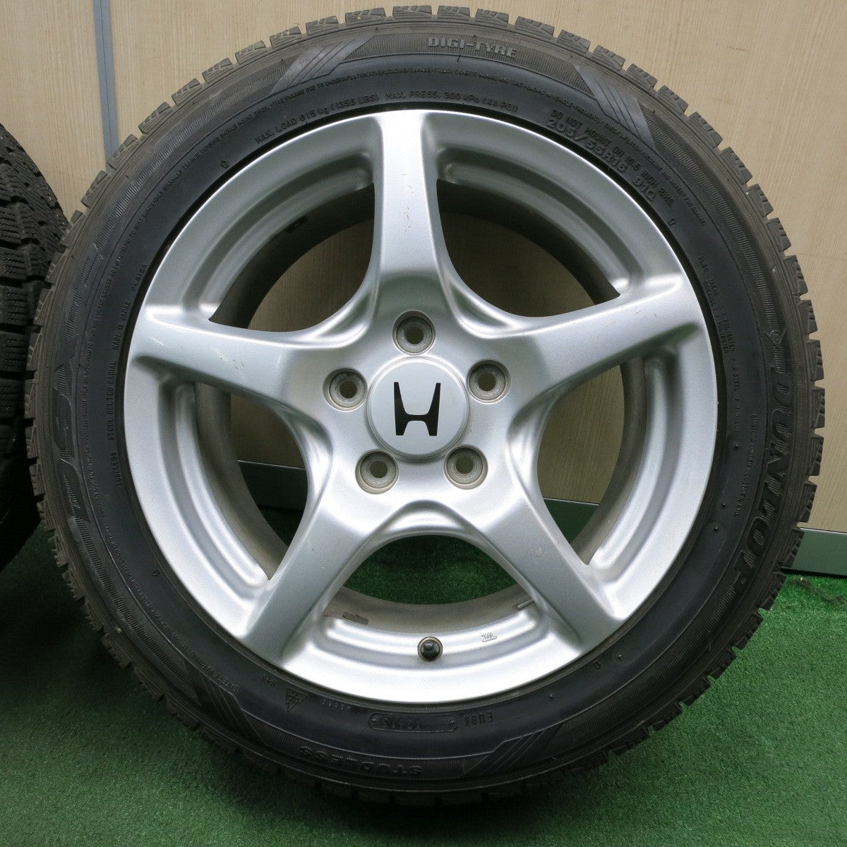 *送料無料*４本価格★ホンダ S2000 純正 205/55R16 スタッドレス ダンロップ DSX-2 16インチ  PCD114.3/5H★4052403NJス