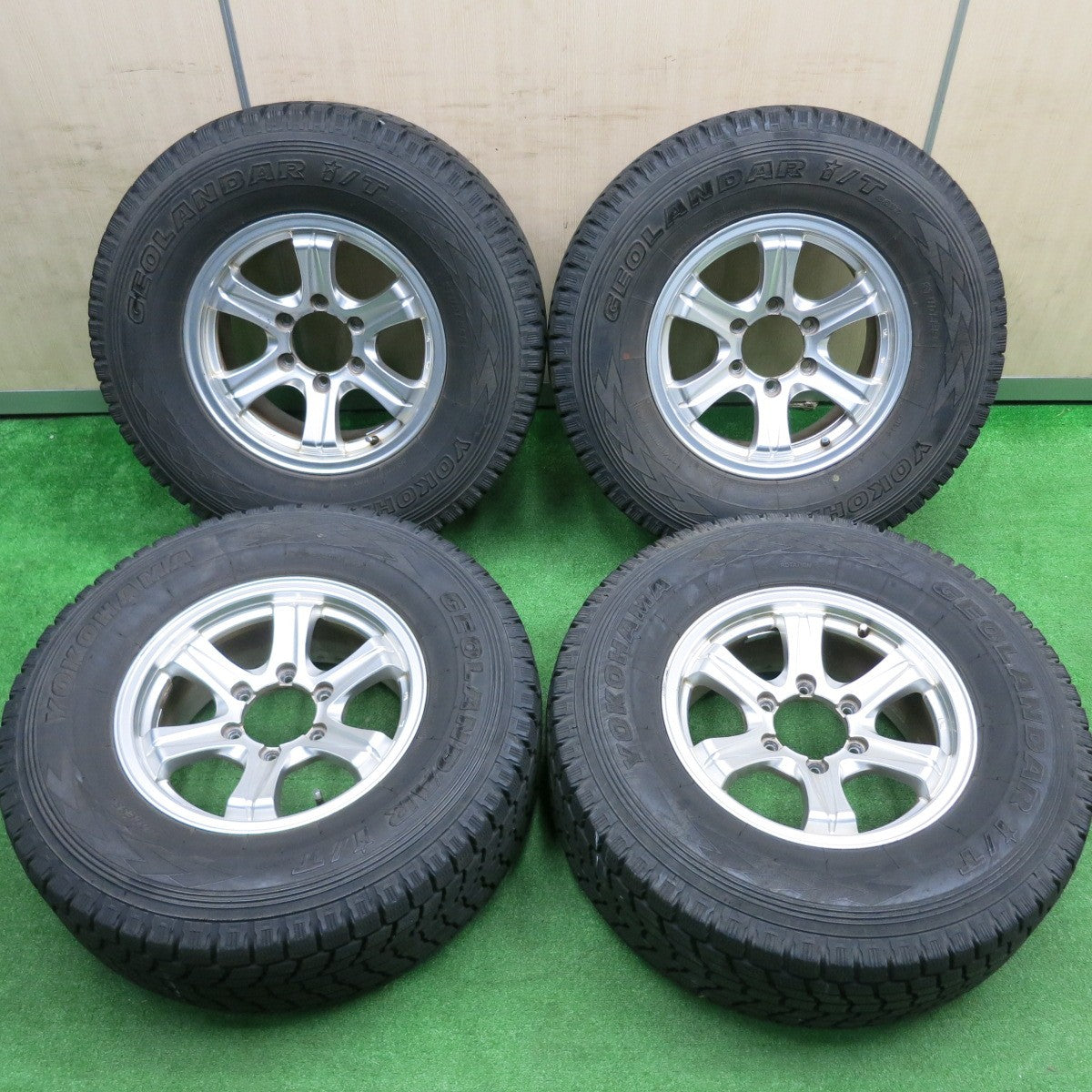 [送料無料] 4本価格★スタッドレス Weds KEELER 265/70R16 ヨコハマ ジオランダー i/T G072 キーラー 16インチ PCD139.7/6H★4101203HAス