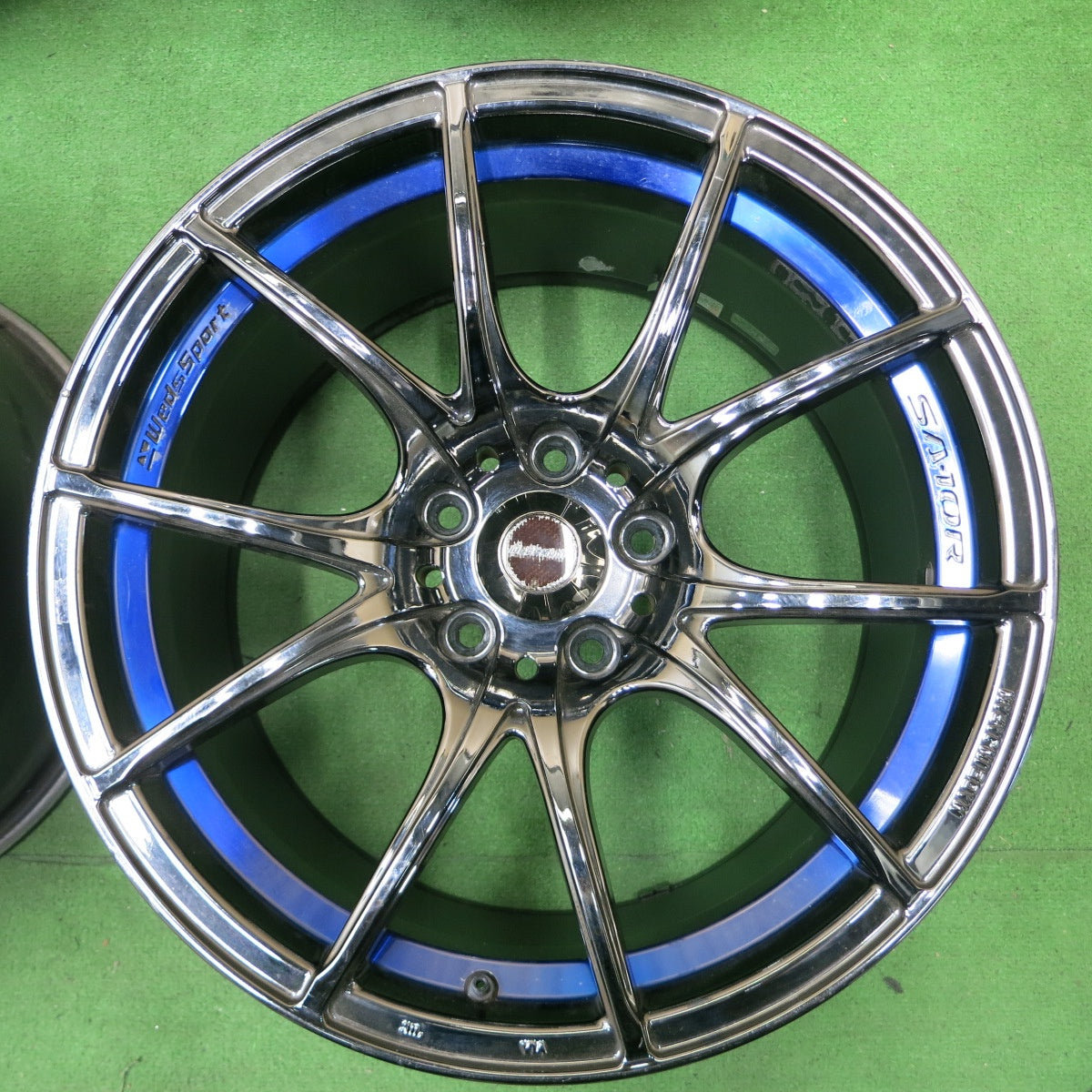 *送料無料* 4本価格★WedsSport SA-10R ホイール 18インチ 18×8.5J 18×9.5J ウェッズスポーツ 18インチ  PCD114.3/5H★4082802ナホ