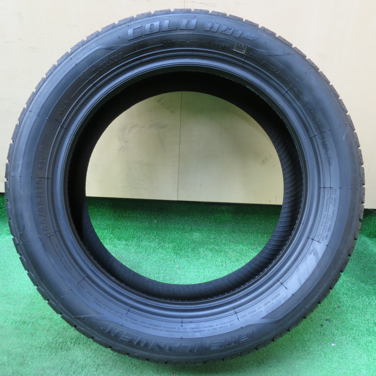 [送料無料] 未使用★185/55R15 グリンランダー COLO H01 タイヤ 15インチ bB パッソ ヴィッツ 等★4110507イノタ