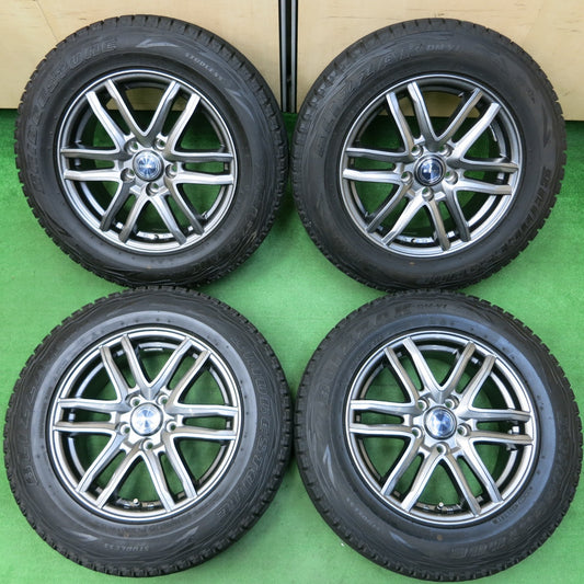 *送料無料* キレイ★スタッドレス 215/65R16 ブリヂストン ブリザック DM-V1 SG-E 16インチ PCD114.3/5H★4042301イス