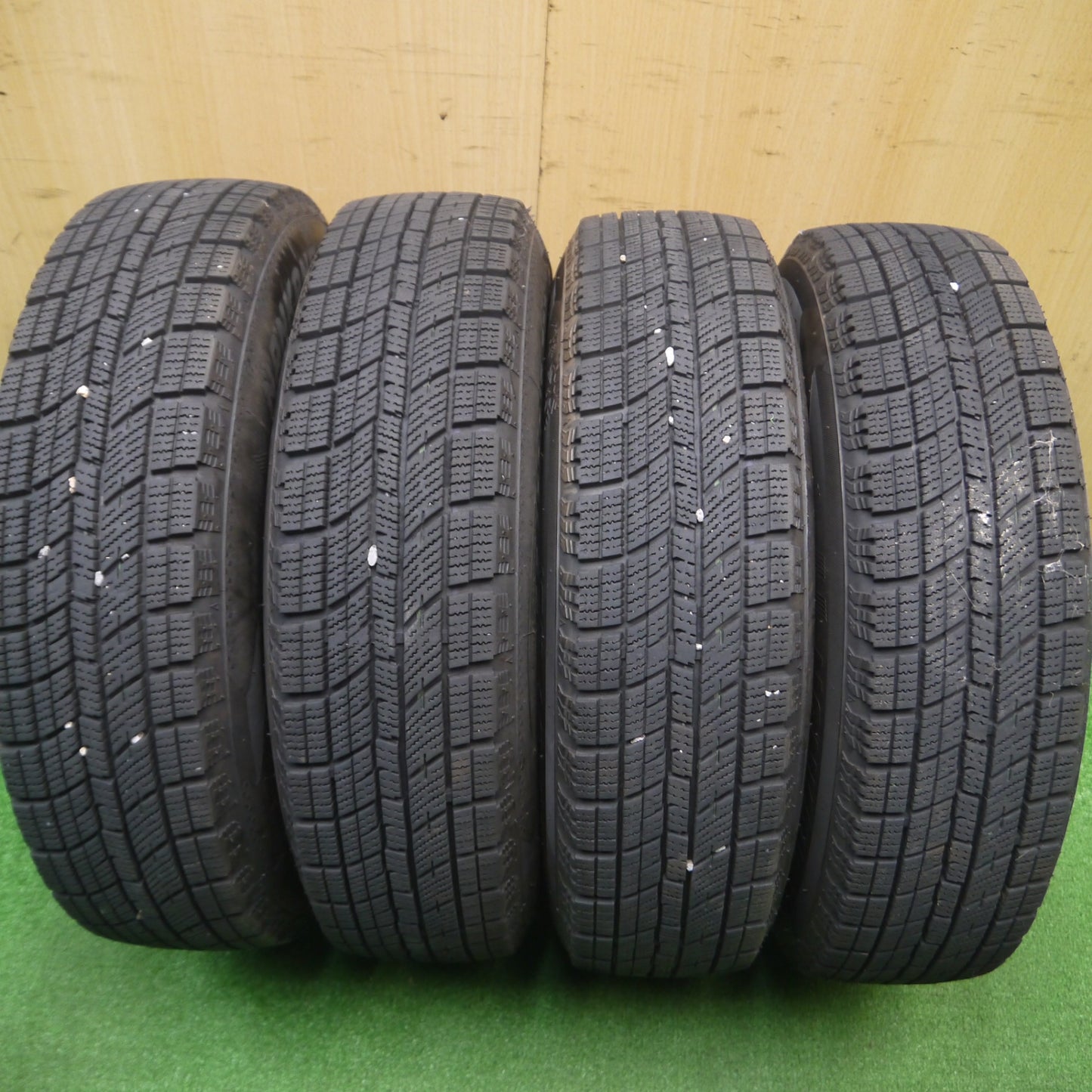 [送料無料] 4本価格！21年★スタッドレス 155/80R13 ナンカン アイスアクティバ AW-1 RAVRION ラブリオン PCD100 114.3/4H マルチ★4103007Hス