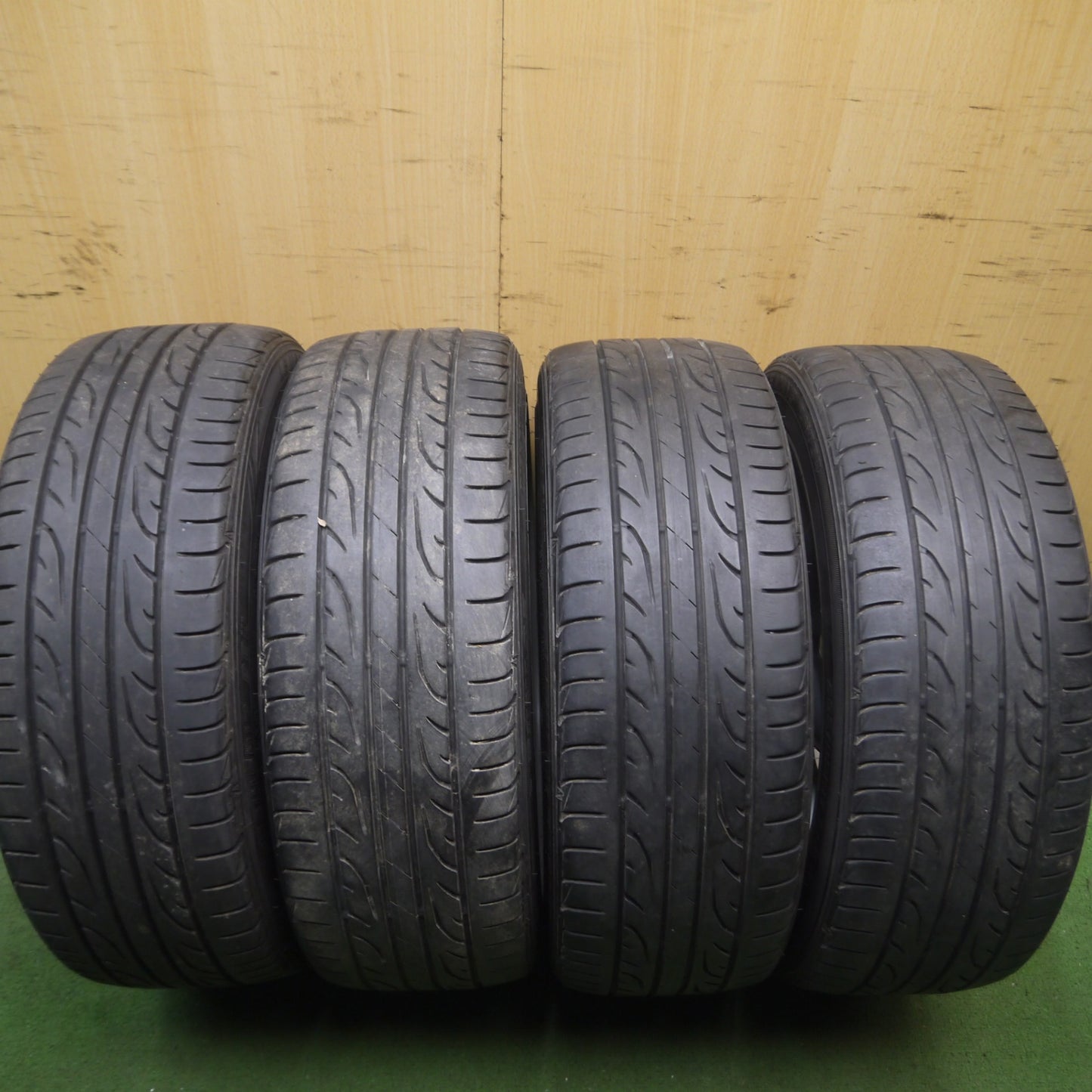 *送料無料* バリ溝！8.5分★MINI ミニ クーパーS 純正 205/45R17 ダンロップ LE MANS LM704 17インチ PCD100/4H★4053104Hノ