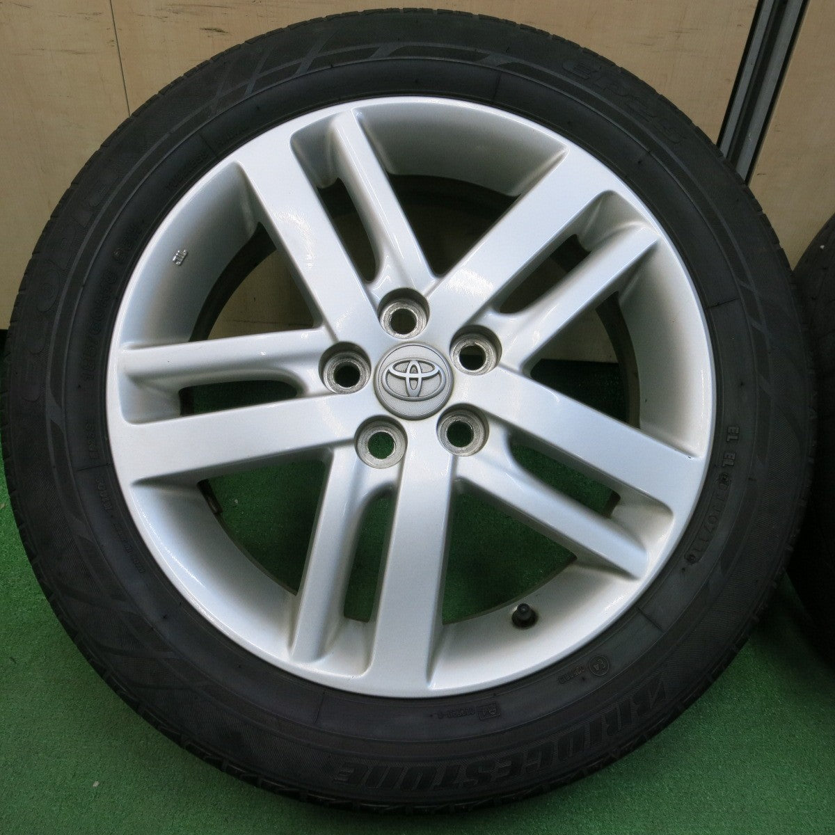 *送料無料* キレイ★トヨタ ラクティス 純正 185/60R16 ブリヂストン エコピア EP25 16インチ PCD100/5H★4041808イノ