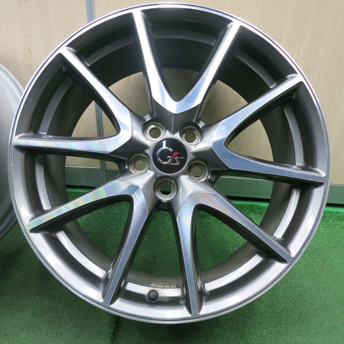 *送料無料* キレイ★トヨタ 30系 プリウス G's 純正 ホイール 18インチ 18×7.5J PCD100/5H★4062804NJホ