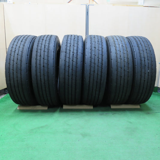 *送料無料* 新車外し！24年★トラック タイヤ 265/70R19.5 140/138J ブリヂストン R173 19.5インチ★4062406イノタ