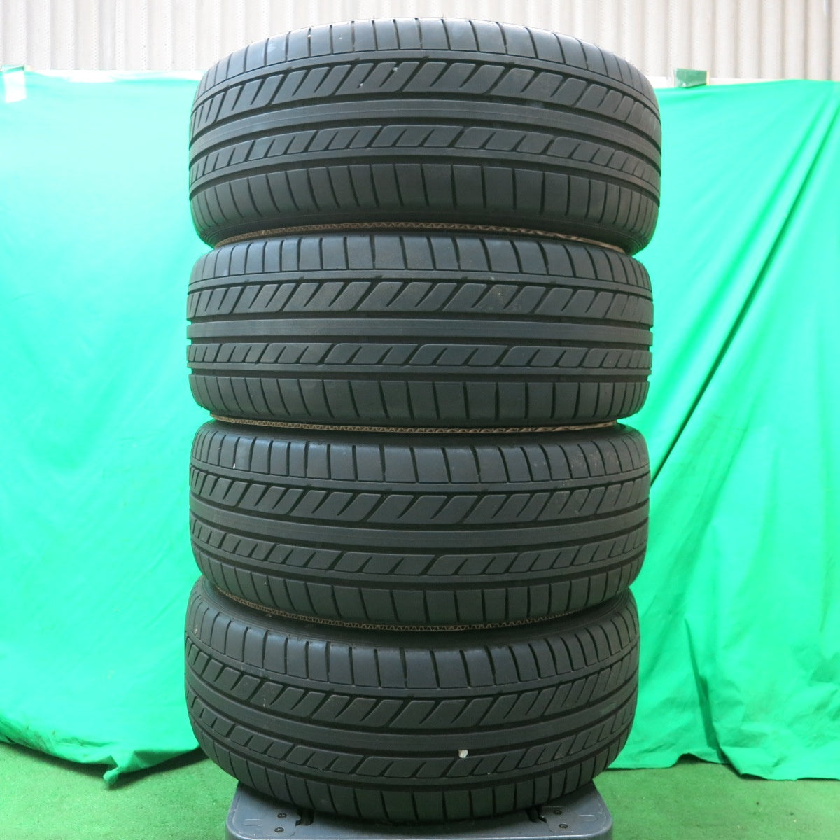 *送料無料* バリ溝！9分★WORK GNOSIS GS4 245/35R20 グッドイヤー イーグル LS EXE ワーク グノーシス PCD114.3/5H★4052504ナノ