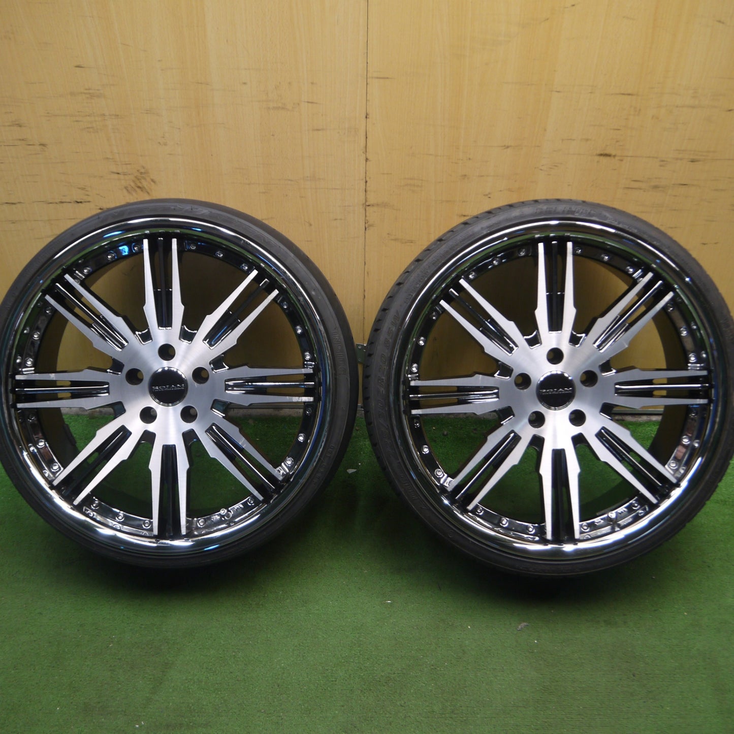 *送料無料* 2本価格★ROJAM 225/30R20 デリンテ サンダー D7 ニットー NEO テク GEN ロジャム 20インチ PCD114.3/5H★4040107Hノ