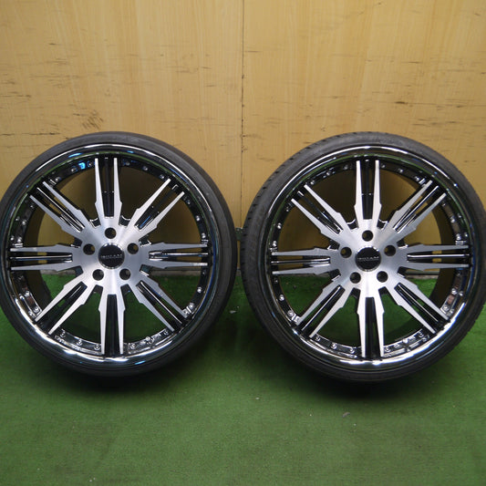 *送料無料* 2本価格★ROJAM 225/30R20 デリンテ サンダー D7 ニットー NEO テク GEN ロジャム 20インチ PCD114.3/5H★4040107Hノ