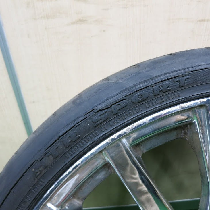 [送料無料] 4本価格★ROJAM VISAGE 245/35R20 マックストレック FORTIS T5 ATRSPORT ロジャム PCD114.3/5H★4073003HAノ