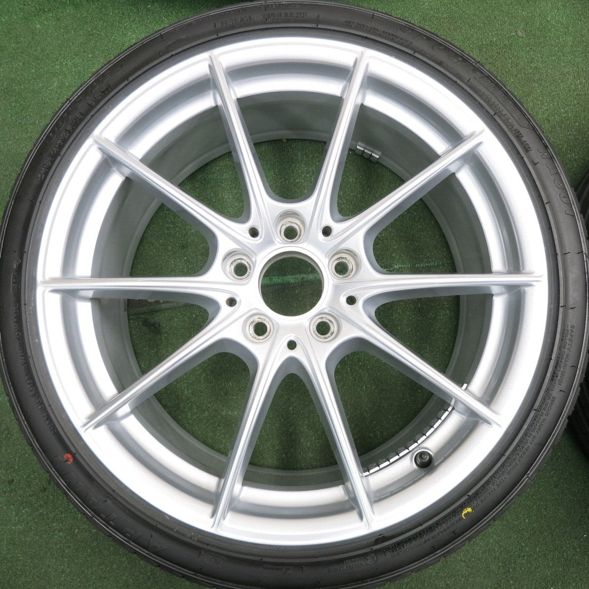 *送料無料* タイヤのみ未使用！23年！キレイ★ベンツ W223 Sクラス 純正 215/40R18 アプタニー SPORT macro RA301 18インチ PCD112/5H★4042008HAノ