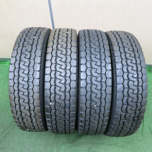 *送料無料* バリ溝！20年！9.5分★トラック タイヤ 195/85R16 114/112N ブリヂストン エコピア M812 ミックス オールシーズン 16インチ★4071307NJスタ