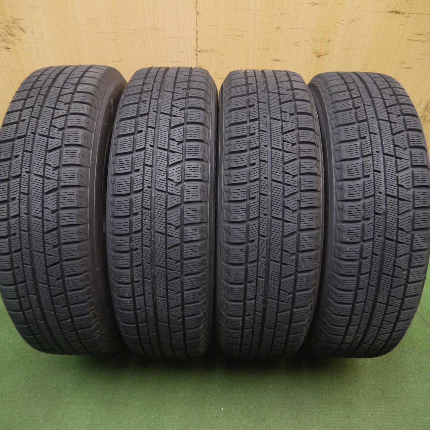 *送料無料* バリ溝！9.5分★スタッドレス 175/65R15 ヨコハマ アイスガード iG50 プラス MiLLOUS ミルアス 15インチ PCD100/4H★4052005Hス