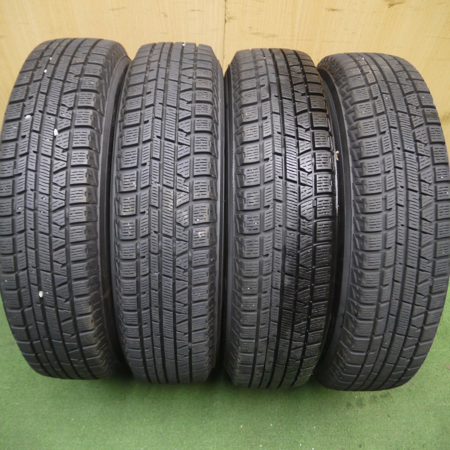 *送料無料* バリ溝！8.5分★スタッドレス 145/80R13 ヨコハマ アイスガード iG50 プラス DUFACT DF5 デュファクト 13インチ PCD100/4H★4050709Hス