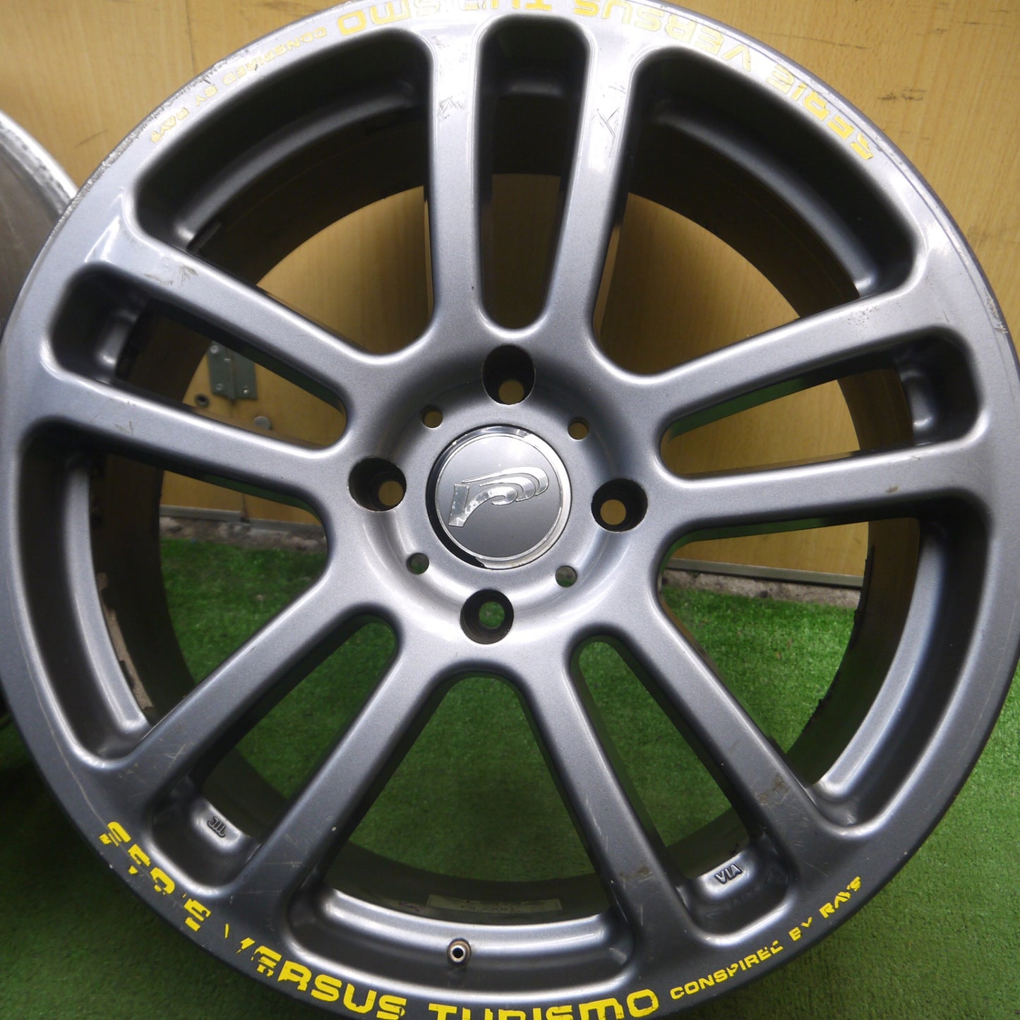 *送料無料* 4本価格★RAYS VERSUS TURISMO SPADA レイズ ベルサス ツーリズモ スパーダ 18インチ ホイール 18×7.5J PCD114.3/4H★4052103Hホ