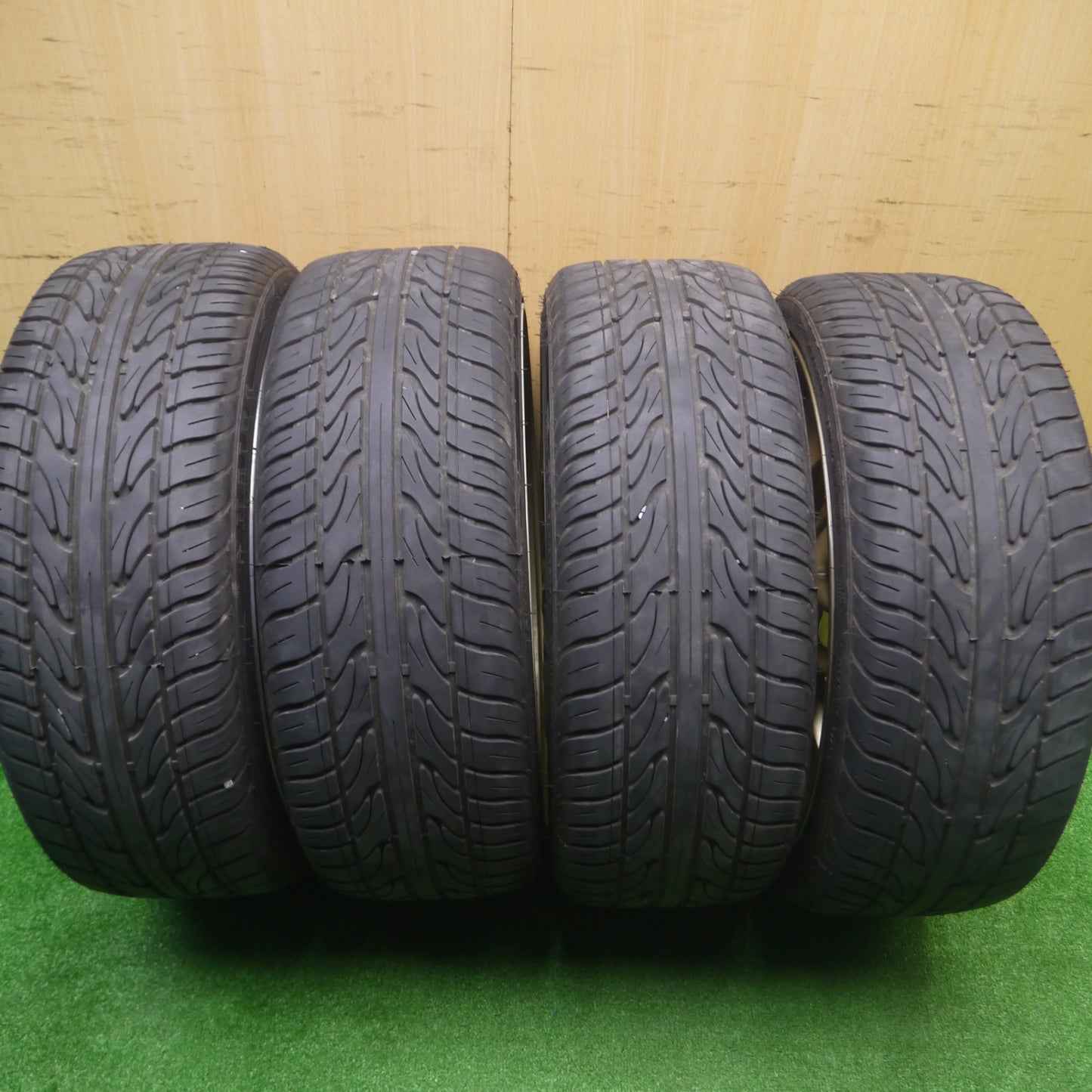 *送料無料* バリ溝！23年！9分★632 LOXARNY AMD DW893 225/35R20 ハイダ HD921 ロクサーニ 20インチ PCD114.3/5H★4083005Hノ