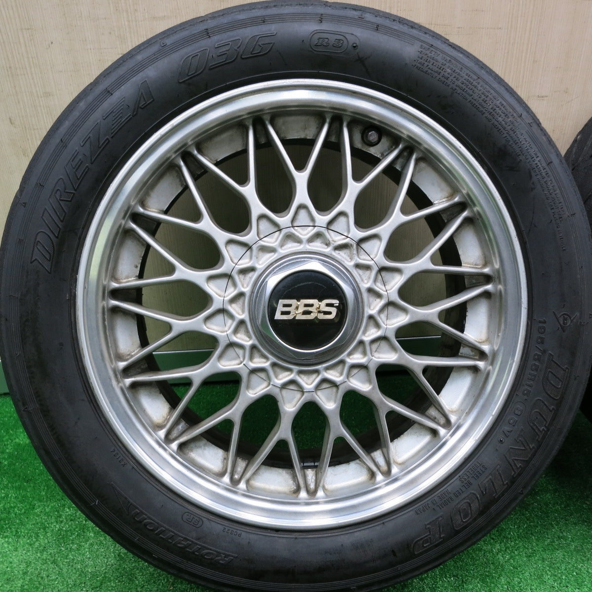 *送料無料* 4本価格！22年★日産 プレジデント 等 純正 OP BBS CG15 195/55R15 ヨコハマ ダンロップ 15インチ  PCD114.3/5H★4080802HAノ