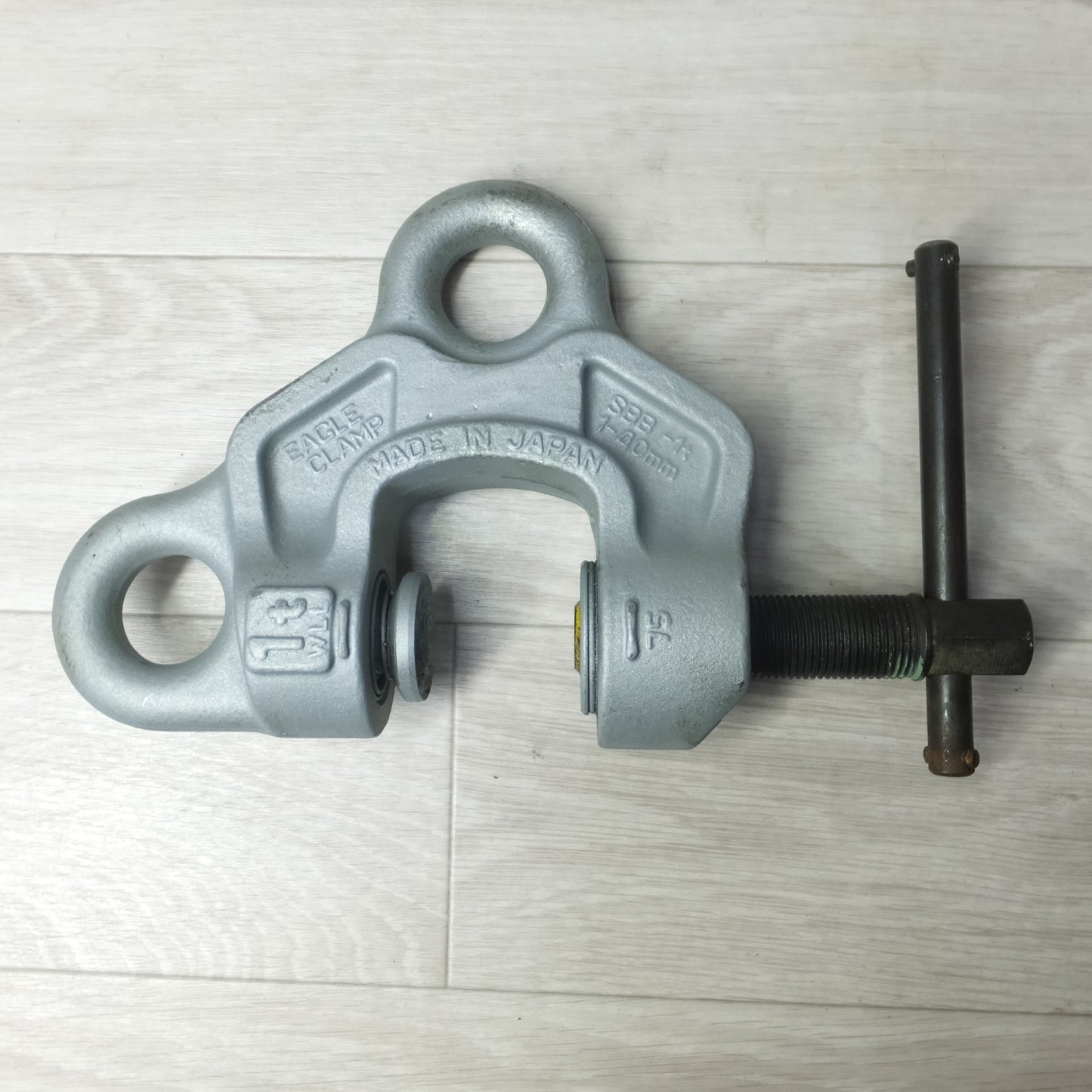 [送料無料] キレイ◆EAGLE CLAMP イーグルクランプ 鉄鋼用クランプ SBB型 SBB-1t 1-40 ねじ式全方向◆