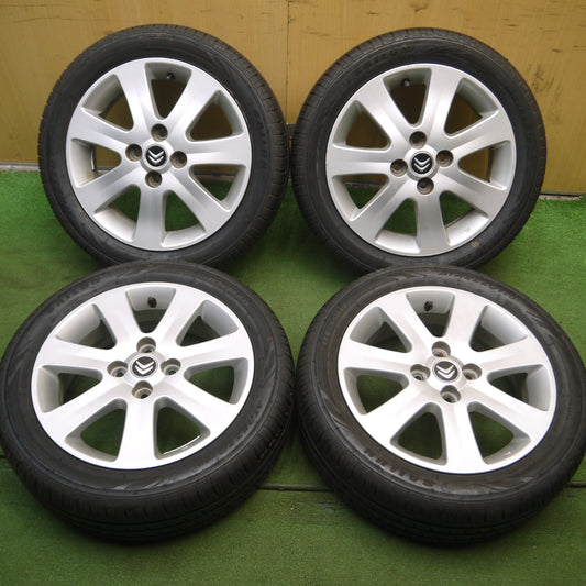 *送料無料* バリ溝！9.5分★三菱 アイミーブ i-MiEV 純正 145/65R15 175/55R15 サイルン ATREZZO ECO PCD100/4H シトロエン★4040802Hノ