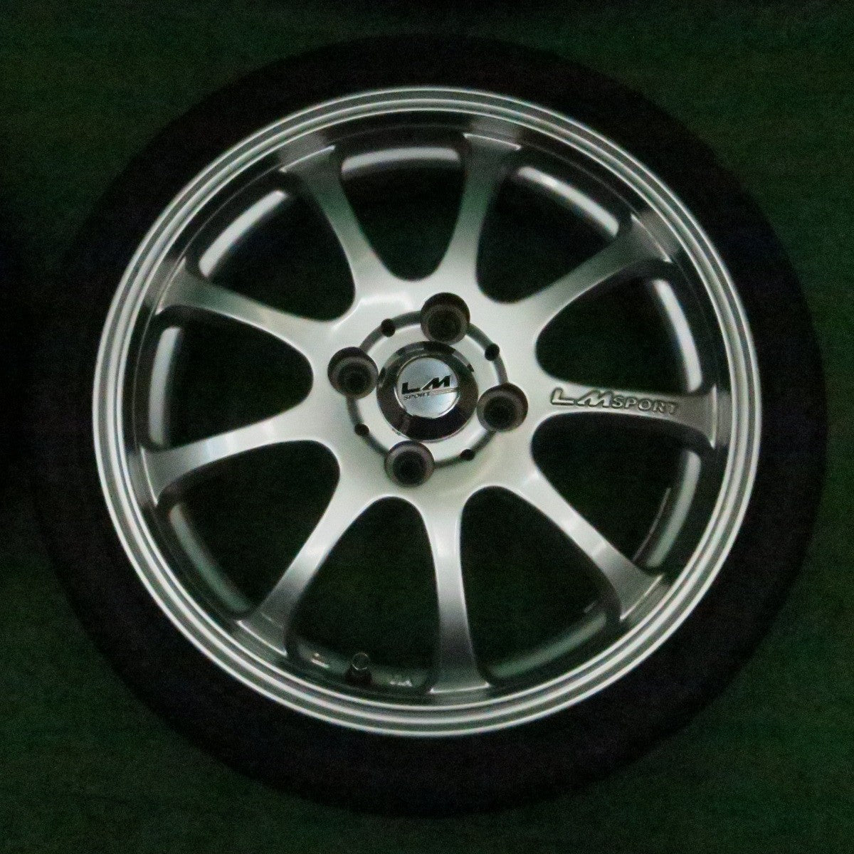 *送料無料* 4本価格 軽カー★LM SPORT 165/45R16 ヨコハマ DNA S.drive LMスポーツ 16インチ PCD100/4H★4050417ナノ