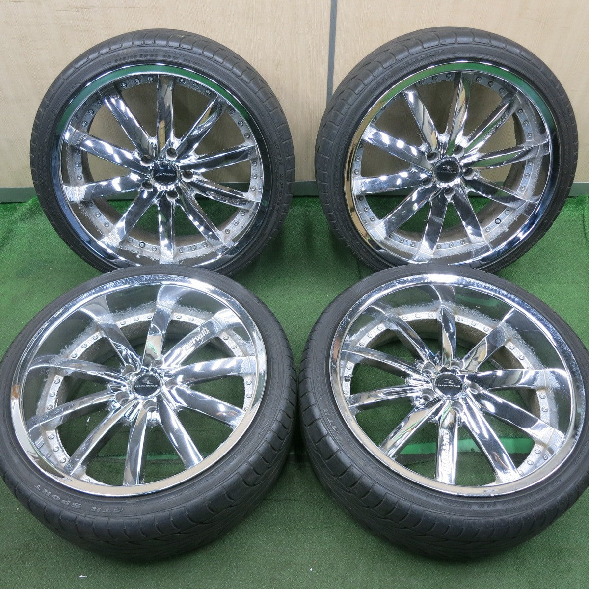 *送料無料* 4本価格★FLEDERMAUS cuervo10 245/35R20 ATR SPORT フレーダーマウス クエルボ10 PCD114.3/5H★4062803NJノ