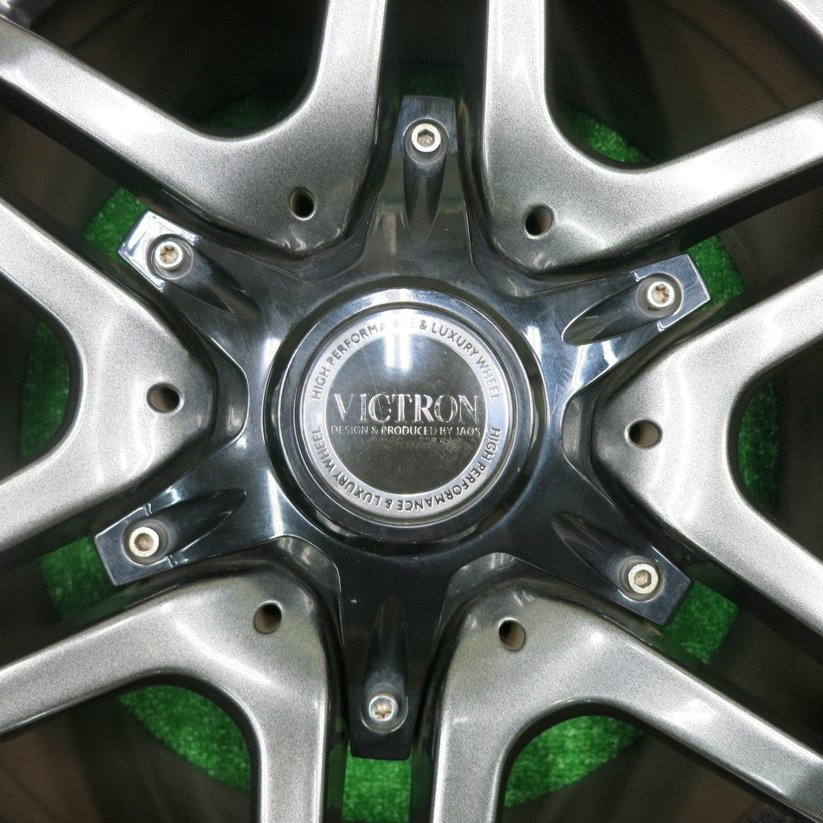 *送料無料* キレイ★ランクル 等 JAOS VICTRON ホイール 17インチ ジャオス ヴィクトロン 17×8J PCD139.7/6H★4072003HAホ