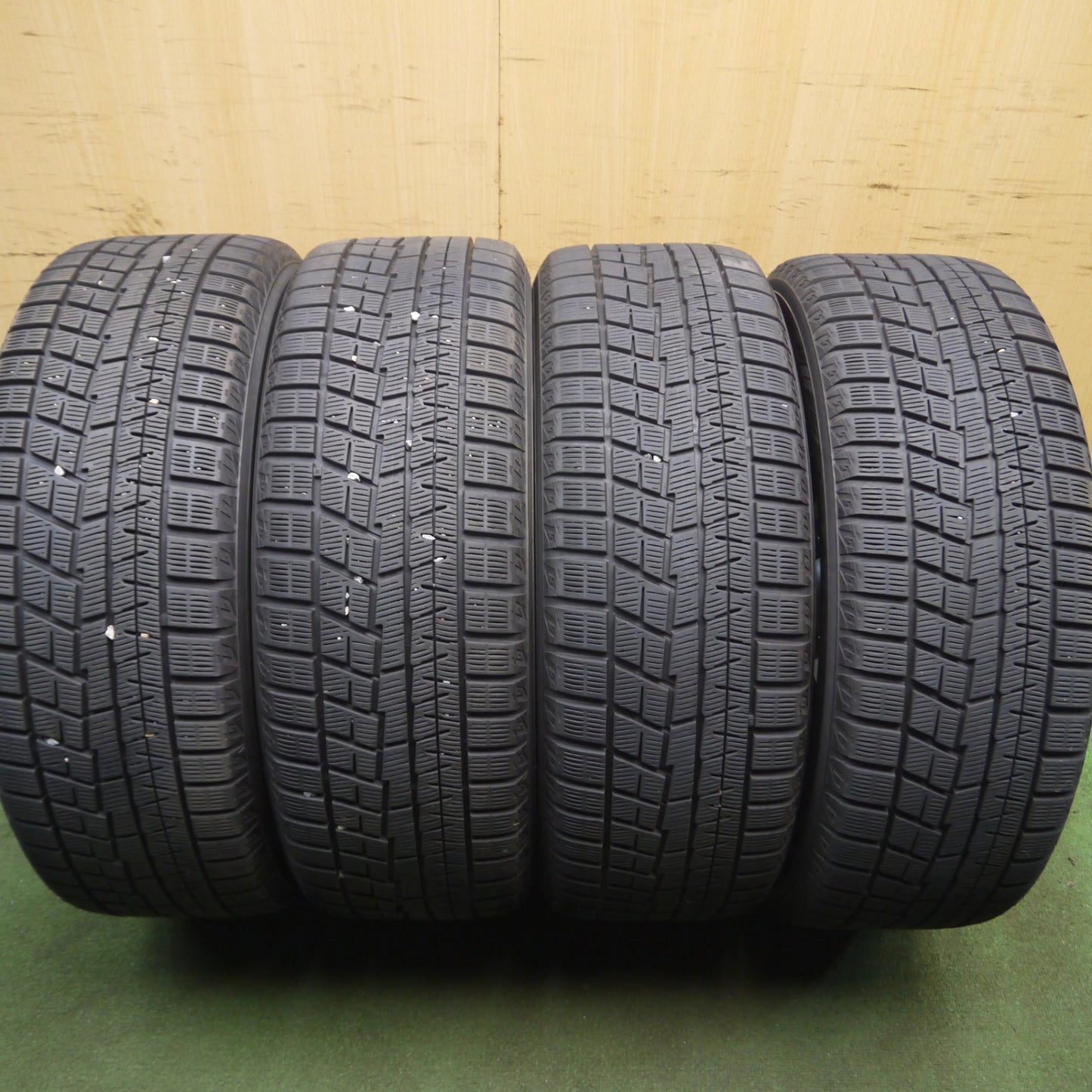 *送料無料* バリ溝！キレイ！9分★スタッドレス 225/50R18 ヨコハマ アイスガード iG60 Precious プレシャス 18インチ PCD114.3/5H★4032216Hス