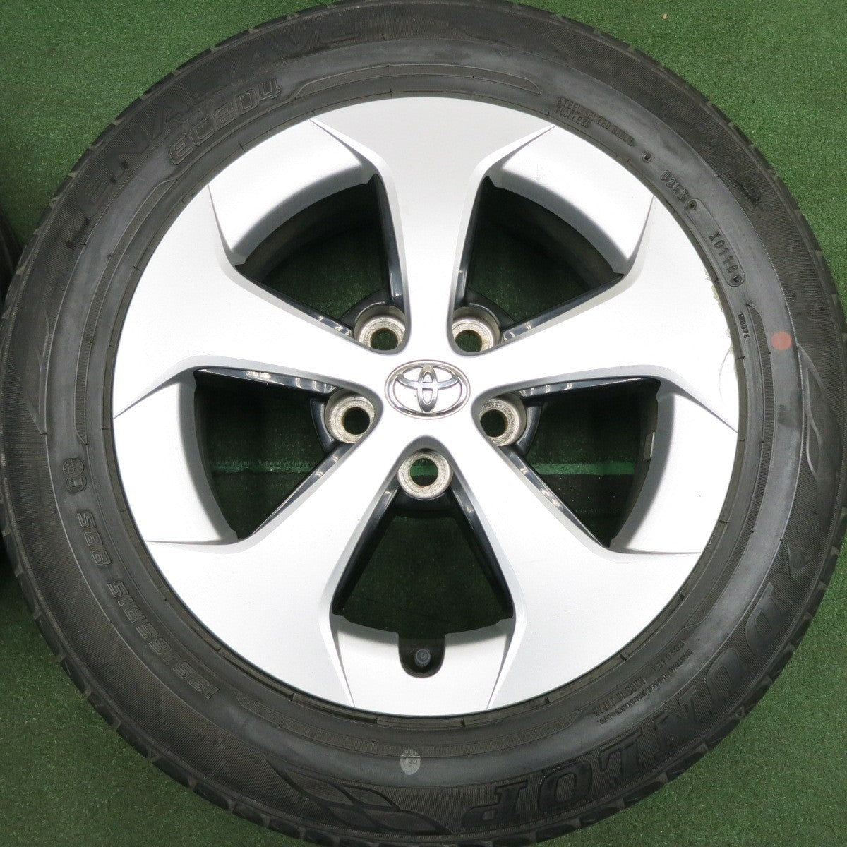 *送料無料* キレイ★トヨタ 30系 プリウス 純正 185/65R15 ダンロップ エナセーブ EC204 15インチ PCD100/5H★4032418HAノ