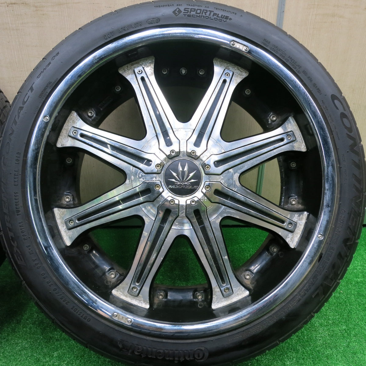 送料無料* バリ溝！9.5分☆MYRTLE 2 FACE クリムソン 245/40R20 コンチネンタル エクストリームコンタクト DWS |  名古屋/岐阜の中古カー用品・工具の買取/販売ならガレージゲット