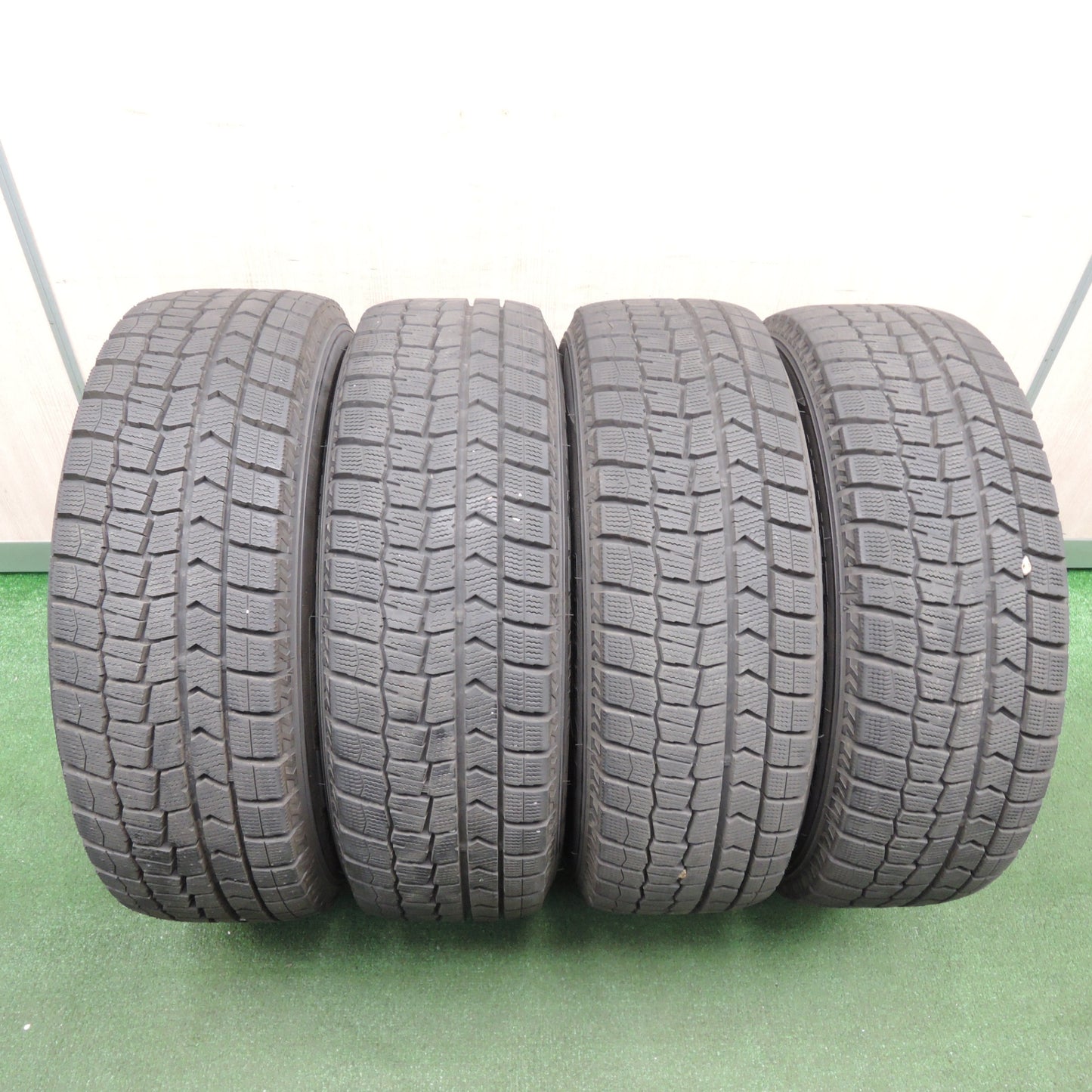 *送料無料* バリ溝！22年！キレイ！ほぼ10分★スタッドレス 195/65R15 ダンロップ ウインターマックス WM02 CROSS SPEED PCD100/5H★4030706TNス