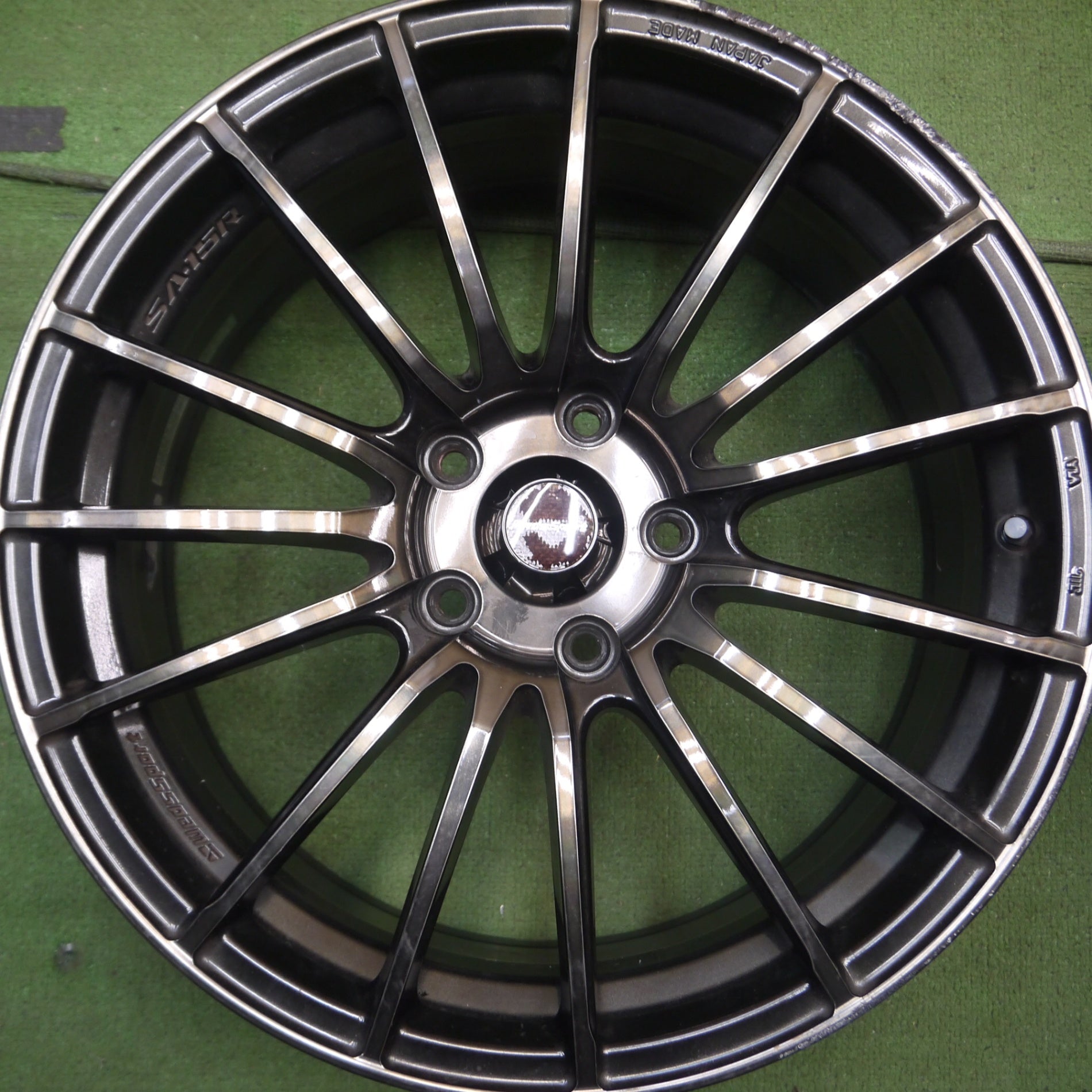 *送料無料* 4本価格★WedsSport SA-15R ウェッズスポーツ 18インチ ホイール 18×7.5J  PCD114.3/5H★4062106Hホ