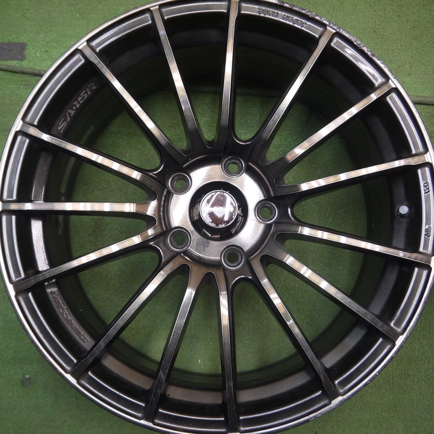 *送料無料* 4本価格★WedsSport SA-15R ウェッズスポーツ 18インチ ホイール 18×7.5J PCD114.3/5H★4062106Hホ