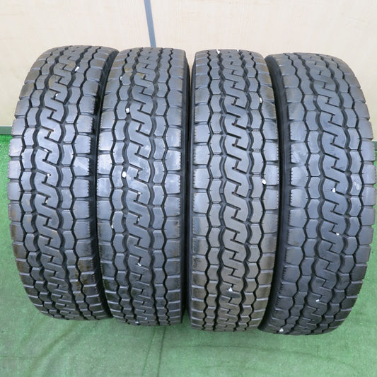 *送料無料* バリ溝！20年！9.5分★トラック タイヤ 195/85R16 114/112N ブリヂストン エコピア M812 ミックス オールシーズン 16インチ★4071308NJスタ