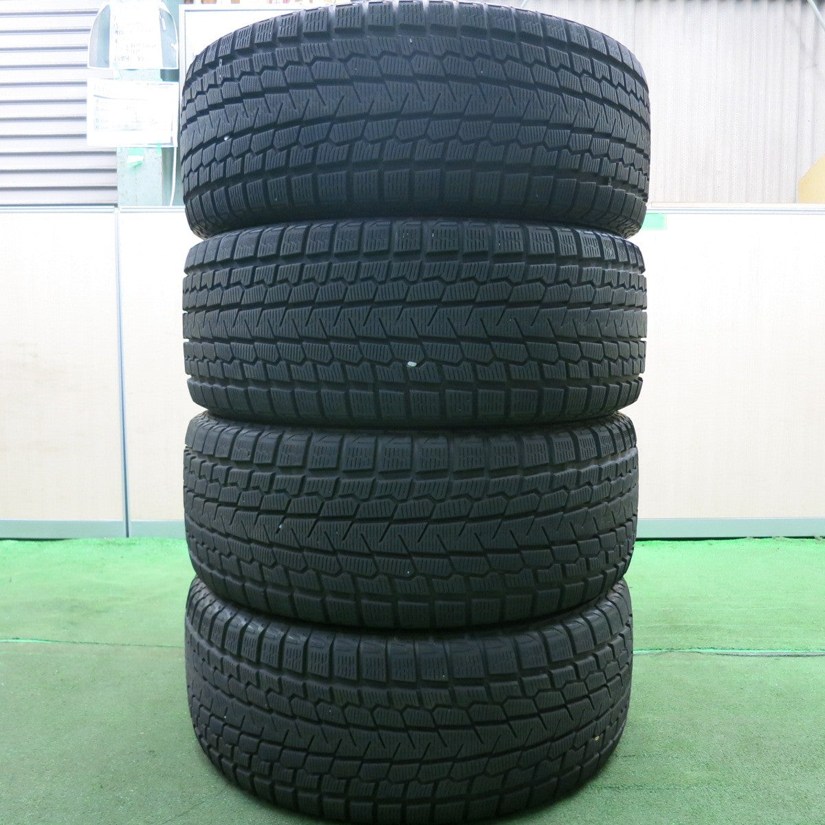 *送料無料* バリ溝！20年！キレイ！9.5分★ランクル 等 285/50R20 スタッドレス ヨコハマ アイスガード G075 LF SPORT 阿部商会 20インチ PCD150/5H★4061301HAス