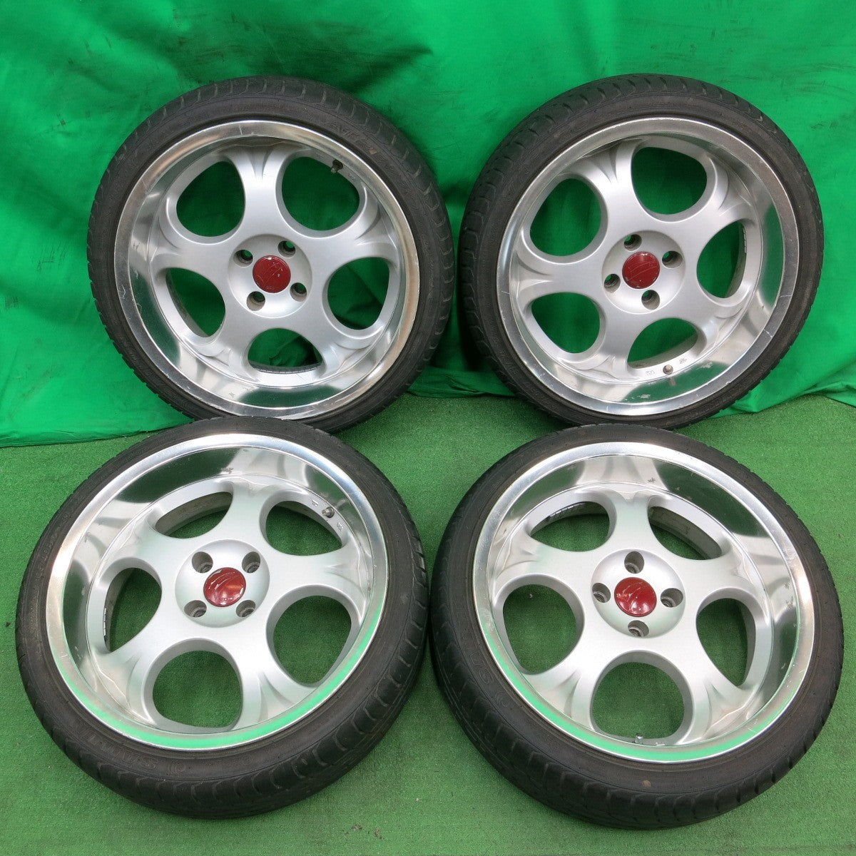 *送料無料* バリ溝！22年！9分★195/40R17 サイルン ATREZZO ZSR BEO ベオ 17インチ PCD100/4H★4050807ナノ