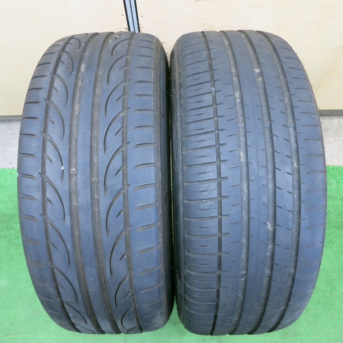 *送料無料* バリ溝！22年！9.5分★VERZ KCV02 KUD 245/45R20 ファルケン アゼニス FK510 ハンコック ベンタス V12 evo2 PCD114.3/5H★4080201ナノ