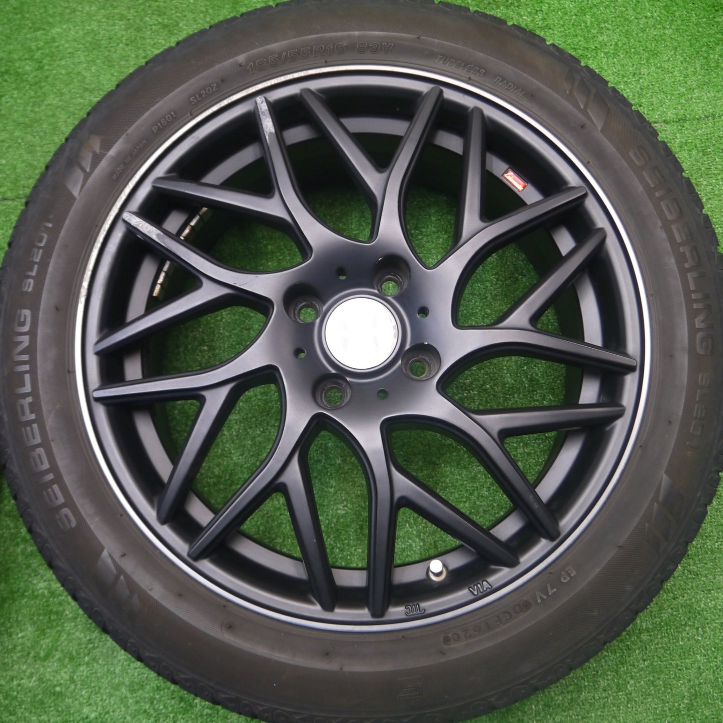 *送料無料* 4本価格！20年★Lehrmeister レアマイスター 185/55R16 セイバーリング SL201 16インチ PCD100/4H★4082107Hノ