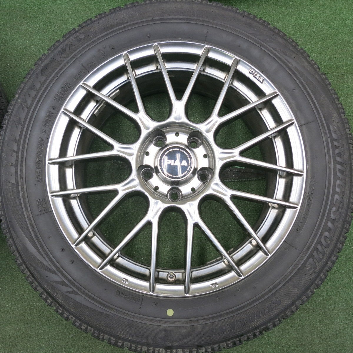 *送料無料* 4本価格★PIAA SPORT SOFFY 215/60R17 スタッドレス ブリヂストン ブリザック VRX 17インチ ピア PCD114.3/5H★4051306HAス