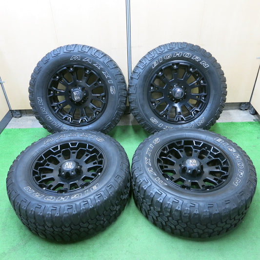 *送料無料* バリ溝！キレイ！9分★XD SERIES XD800 275/65R18 マキシス BIGHORN ホワイトボード 18インチ PCD139.7/6H★4060701ナノ