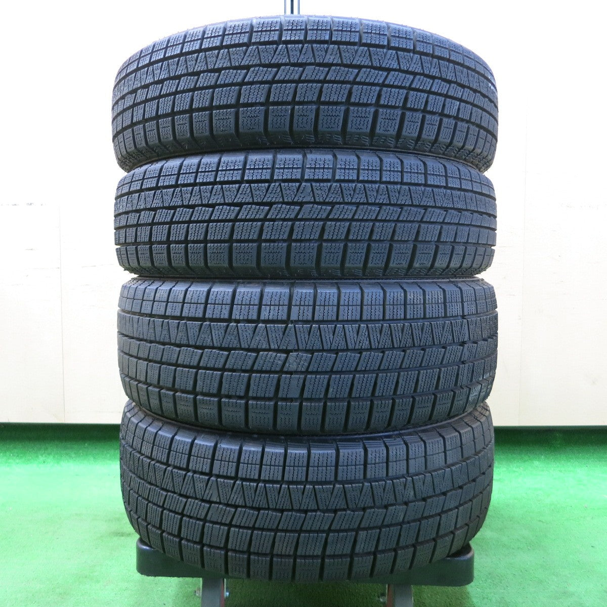 *送料無料* バリ溝！9.5分★三菱 アイ 用 145/65R15 175/55R15 スタッドレス ナンカン CORSAFA Treffer  トレファー PCD100/4H★4053102イス