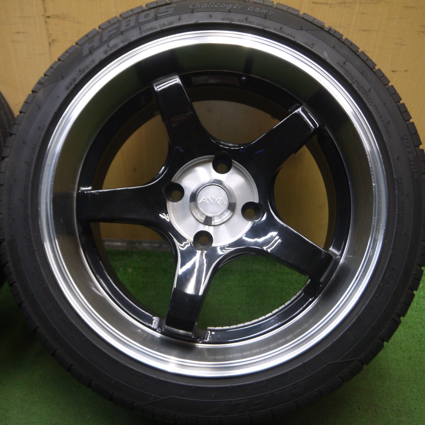 *送料無料* 4本価格★ANKA 215/45R17 225/45R17 ハイフライ HF805 17インチ PCD114.3/4H★4061910Hノ