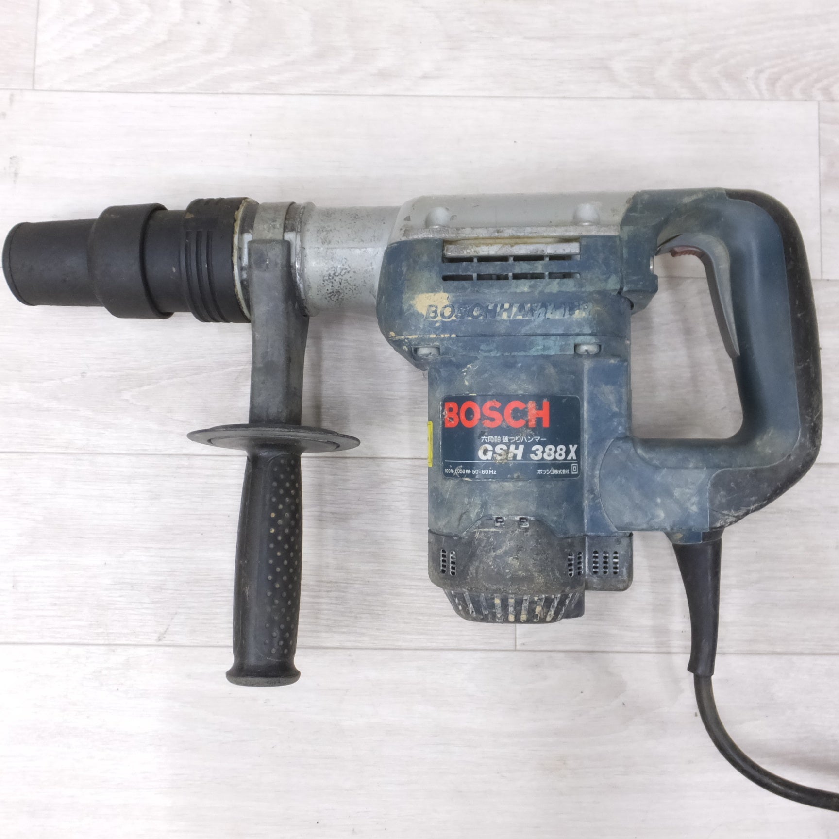 [送料無料] 付属品多数◆ボッシュ BOSCH はつりハンマー GSH388X 電動ハンマー 破つり ケース 先端 ビット 付き 電動 工具◆